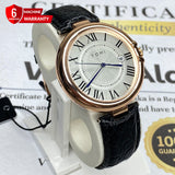TOMI T-075 Original Date Luxury Strap Watch