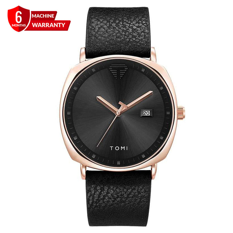 TOMI T-044 Original Date Business Class Strap Watch For Men