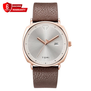 TOMI T-044 Original Date Business Class Strap Watch For Men
