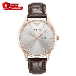 TOMI T-045 Original Watch Date & Day Quartz Straps For Men