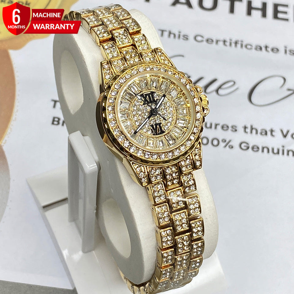 Bee Sister- Luxury Ladies Watch  with Butterfly Lock