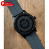 Revolutionary Bearing - Full Steel Magnetic Lock & Silicone Rubber Straps Watch