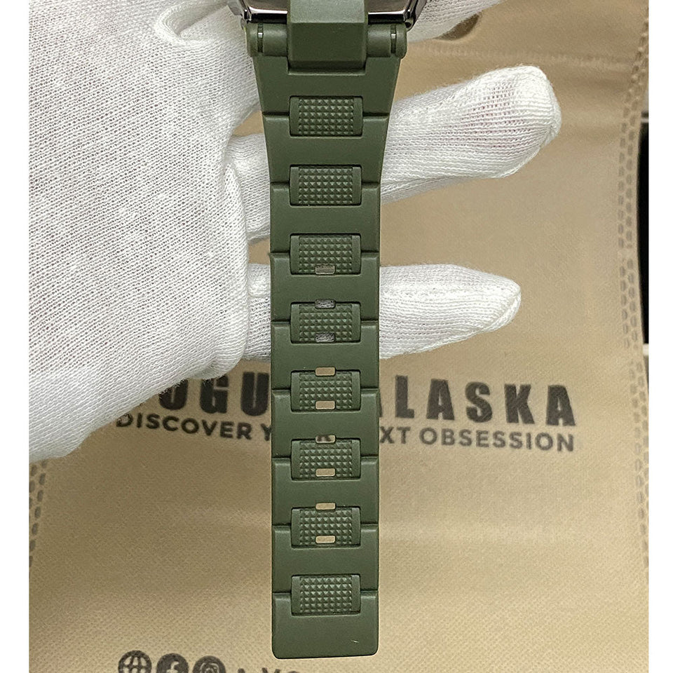 GSTW-300 Metal Dial Dual-Time Sports Watch
