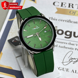 Heyri -  Silicone Rubber Straps & Magnetic Lock Wrist Watch