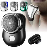 Portable Mini Shaver Rechargeable with Free 🎁Vintage Metallic Trimmer
