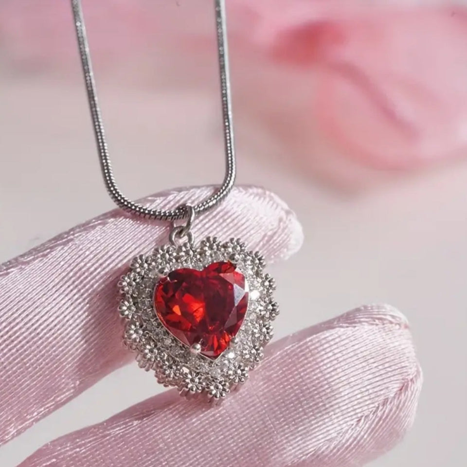 Heart & Sword Necklace💖👩‍❤️‍👨 Couple Necklace