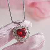Heart & Sword Necklace💖👩‍❤️‍👨 Couple Necklace