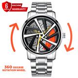 NS - Never Stop 360 Rotation Wheel Chain Watch