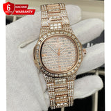 PP - Iced Out Self Winding Luxury Chain Watch
