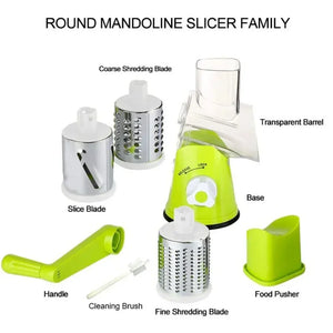 TableTop Drum Grater Chopper Cutter & Slicer