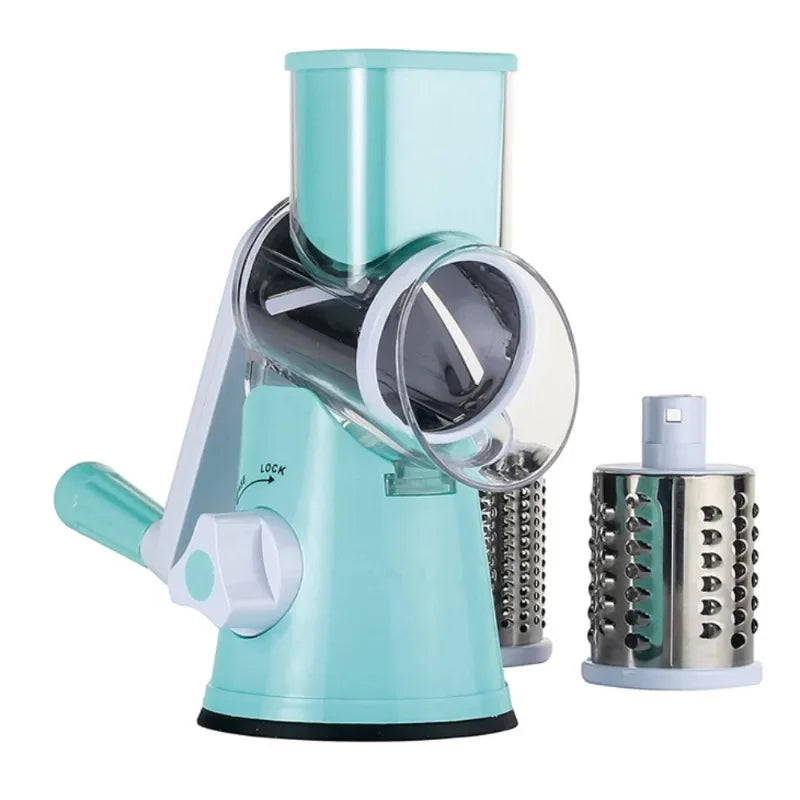 TableTop Drum Grater Chopper Cutter & Slicer