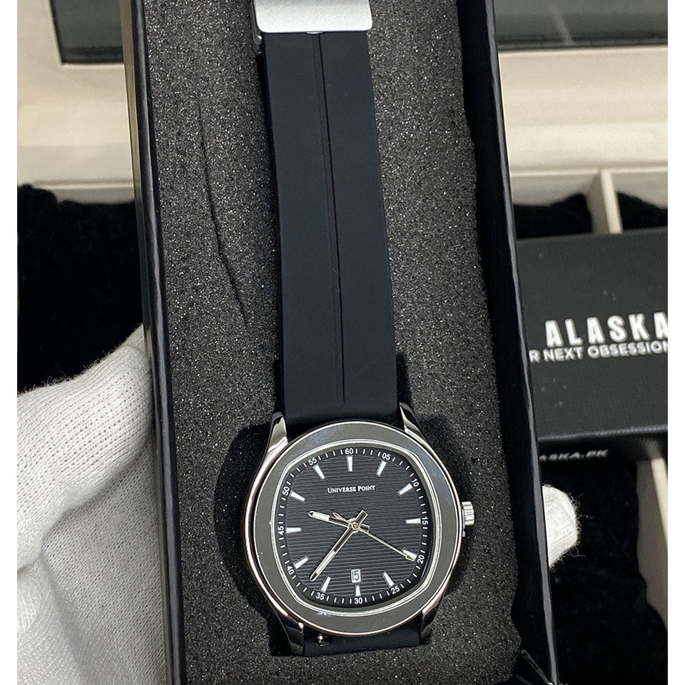Universe Point Nautilus Silicone Straps &  Magnetic Lock Wrist Watch