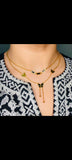 Butterfly Double Chain Pendant & Bracelet
