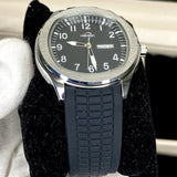 Heyri - Silicone Strap Date & Day Watch For Men