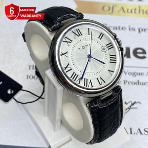 TOMI T-075 Original Date Business Class Strap Watch