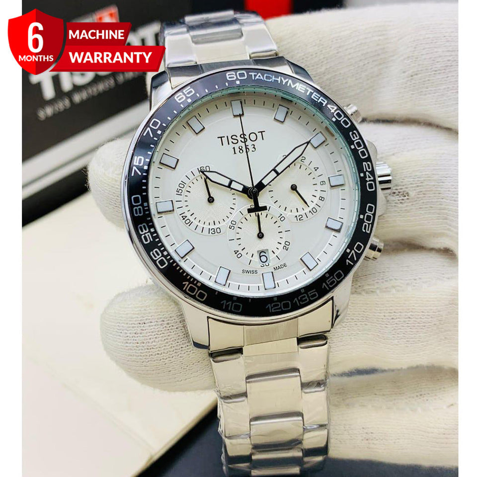 Tis-Chronograph Stainless Steel Chain Men's Watch