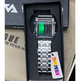 SKMEI 1868 Dual Time Chain Watch For Men