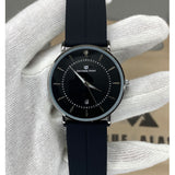 Universe Point Magnetic Lock & Silicone Rubber Straps Watch