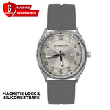 Universe Point Silicone Straps & Magnetic Lock Wrist Watch