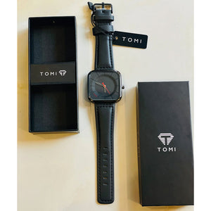 TOMI Original T093-Square Dial Straps Watch for Men