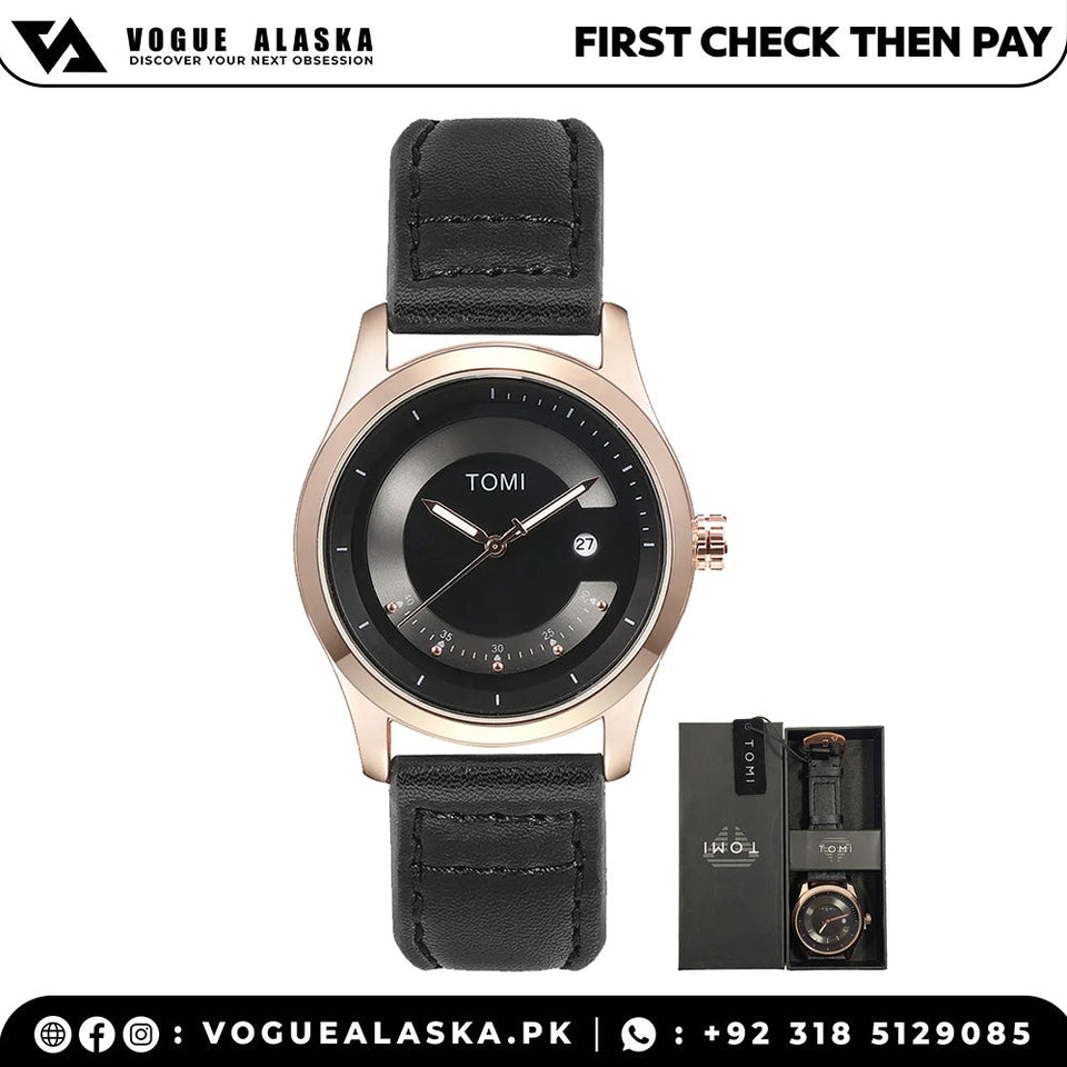 TOMI T-099 Straps Wrist Watch For Men