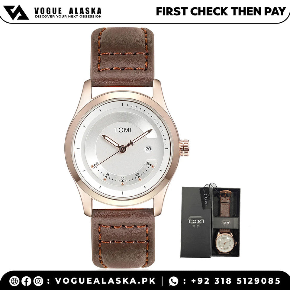 TOMI T-099 Straps Wrist Watch For Men