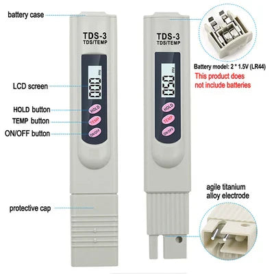 TDS-3 WATER TESTER || PARCEL IS ALLOW TO OPEN