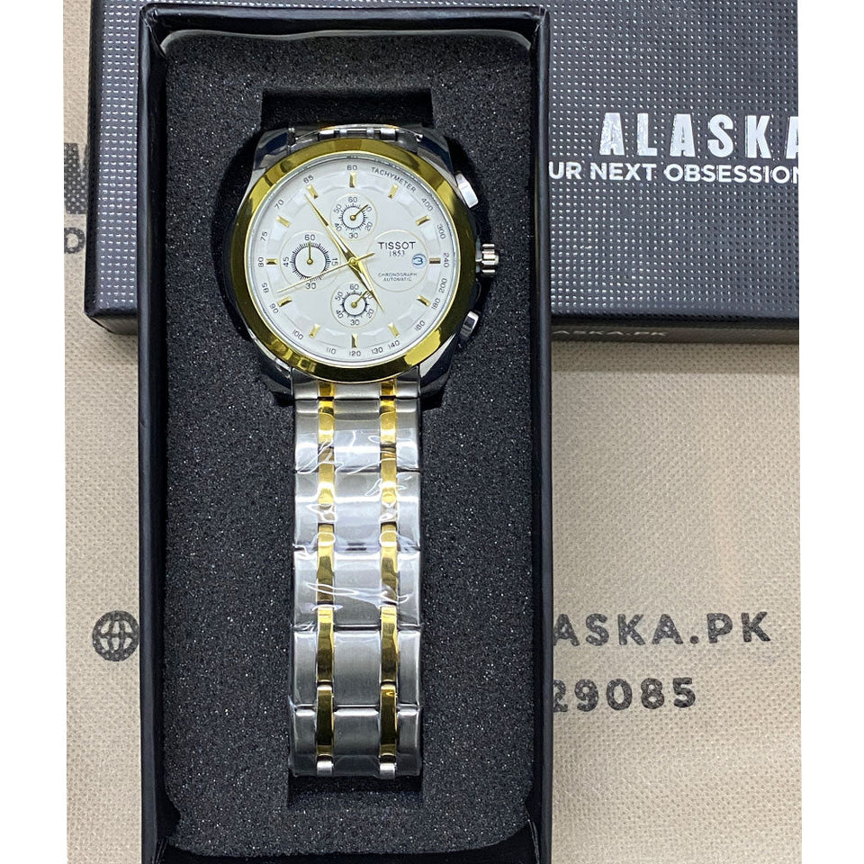 Tis-1853 Chronograph Chain watch For Men