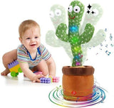 Dancing Cactus Toys for Kids Educational Plush Baby Toy Talking & Singing