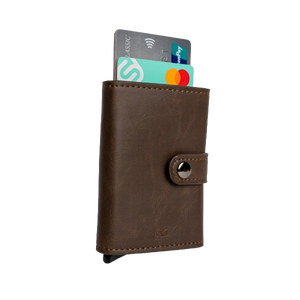 PU Leather Wallet & Pop up card holder