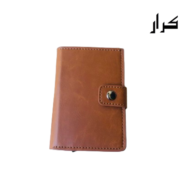 PU Bifold Leather Wallet & Pop up card holder