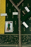 Kids 3PC Emb Lawn Dress With Net Dupatta - (Unstitched) - AL304