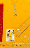 Kids 3PC Emb Lawn Dress With Net Dupatta - (Unstitched) - AL306