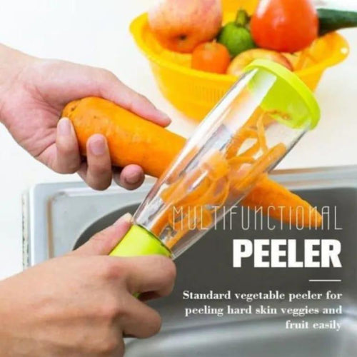 Vegetable Peeler With Container