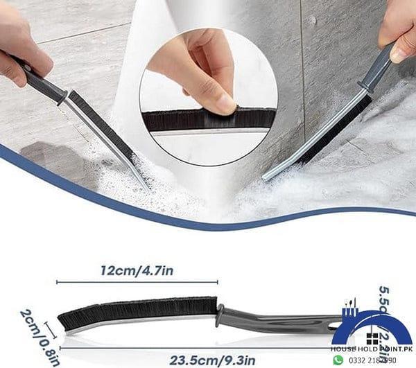 Pack Of 2 - Bathroom Corner Cleaning Brush -