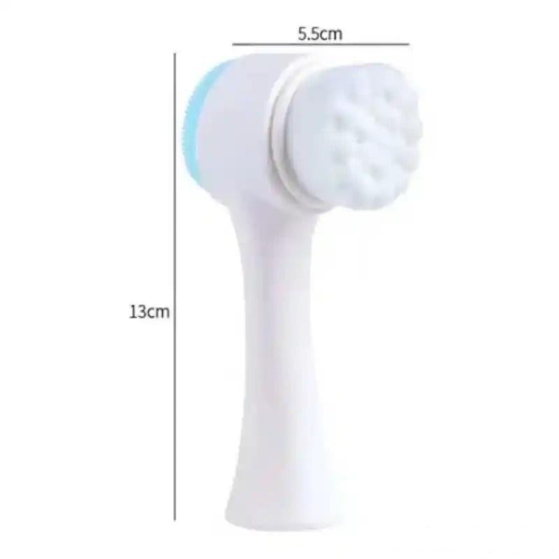Pink Face Cleaner Brush for Deep Cleansing & Dead Skin Removal - Pack of 1