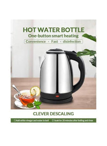 Cordless Electric Kettle - 1 Pc Stainless Steel Portable Design