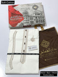 SOFT COTTON EMBROIDERY COLLECTION MEN`S (Unstitch) DQ-03