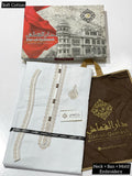 SOFT COTTON EMBROIDERY COLLECTION MEN`S (Unstitch) DQ-07