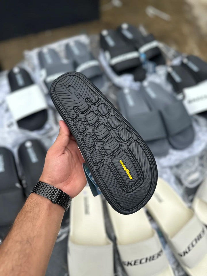 Skechers hyperburst slides Black- YD