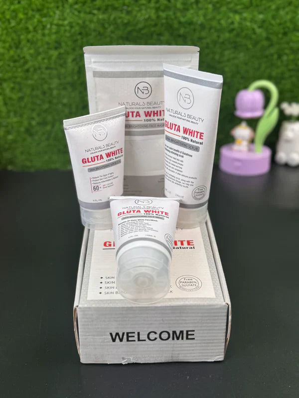 Naturals Beauty GLUTA WHITE Facial Kit