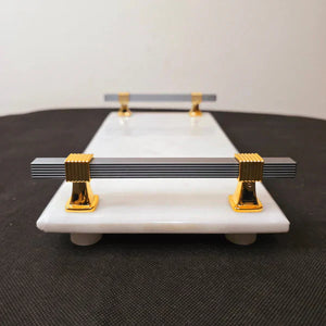Carrara White Marble Tray