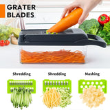 16-in-1 Multifunctional Vegetable Chopper Cutter Slicer