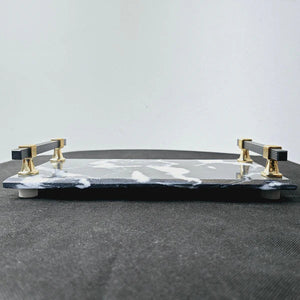 Black Diamond Marble Tray