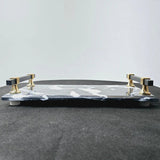 Black Diamond Marble Tray