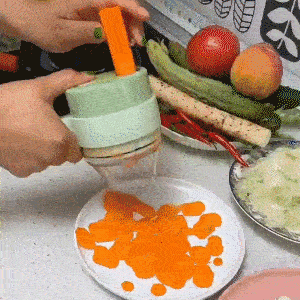 4-in-1 Electric Vegetable Chopper Rechargeable