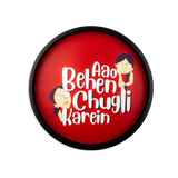 Funny Design Round Tray