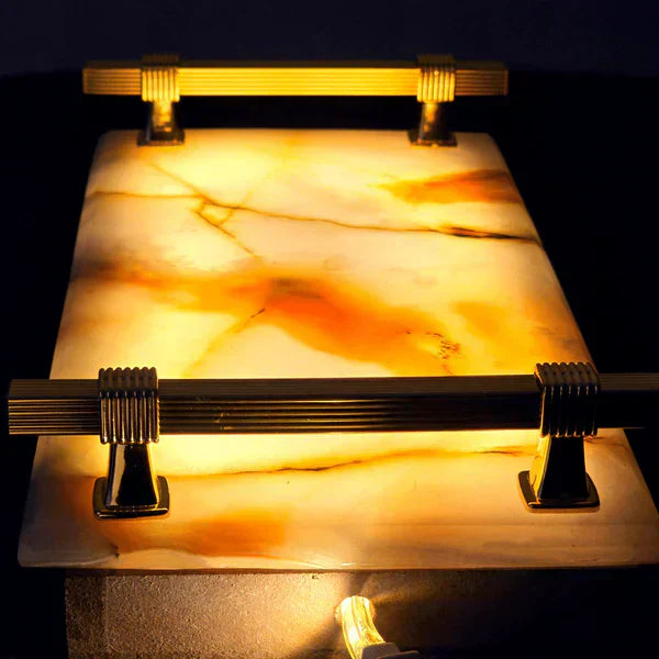 Onyx LED Glow Stone Tray