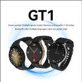 Classic smart Watch with Stainless Steel Case