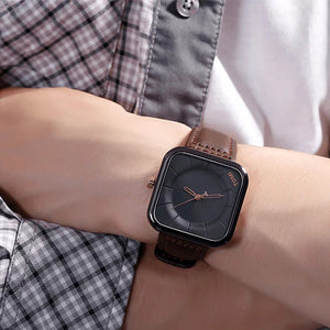 TOMI Original T093-Square Dial Straps Watch for Men